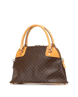 Celine Pre-Owned マカダム コーテッドキャンバス ドーム サッチェル - サムネイル3