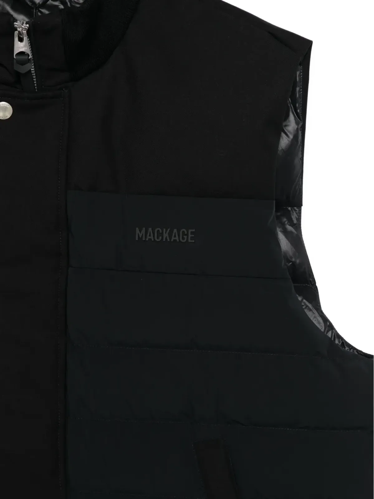 Mackage キルテッド ノースリーブ ウェストコート - ブラック - 画像3