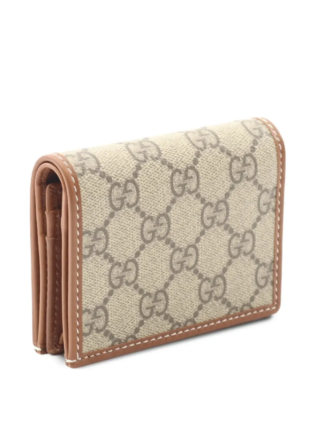 Gucci ビンテージ 2020年代 ホースビット1955 GG Supreme 財布 - ブラウン - 画像2
