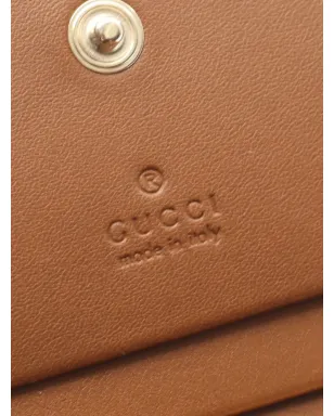 Gucci ビンテージ 2020年代 ホースビット1955 GG Supreme 財布 - ブラウン - サムネイル3