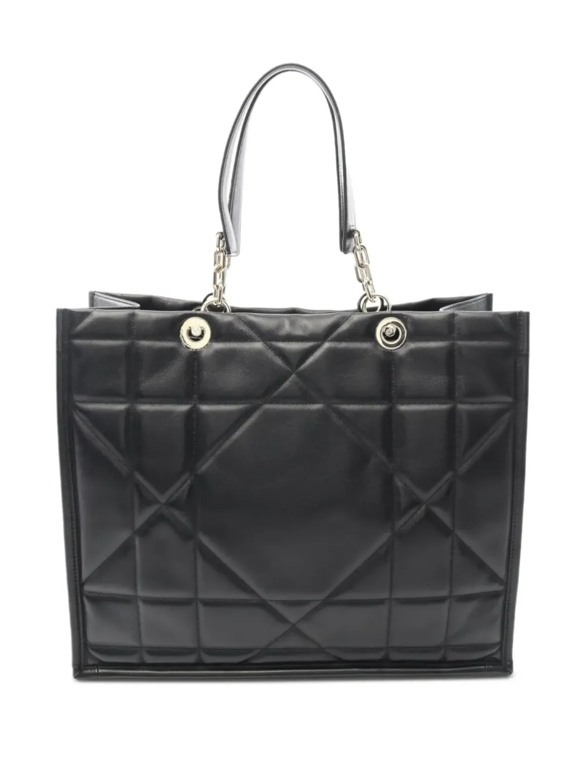 Christian Dior Pre-Owned 2010s キルテッドチェーンハンドル トートバッグ - 画像1