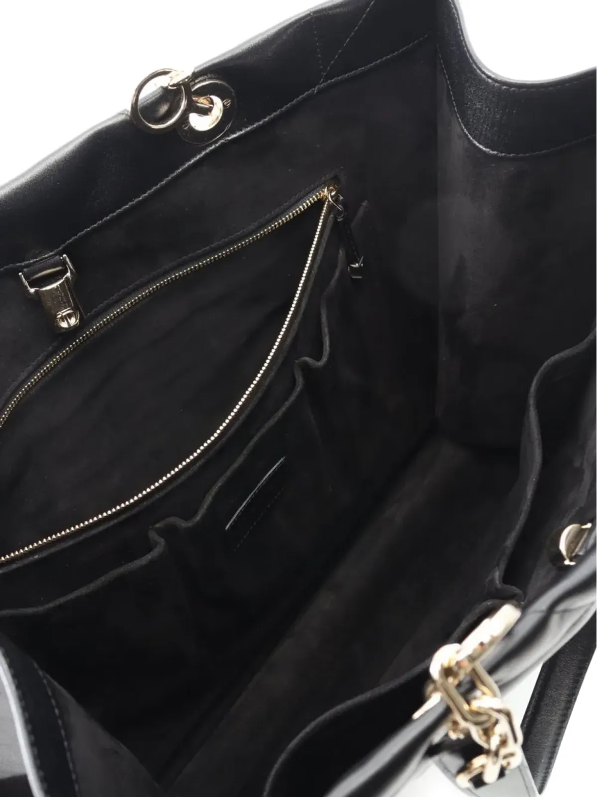Christian Dior Pre-Owned 2010s キルテッドチェーンハンドル トートバッグ - 画像5