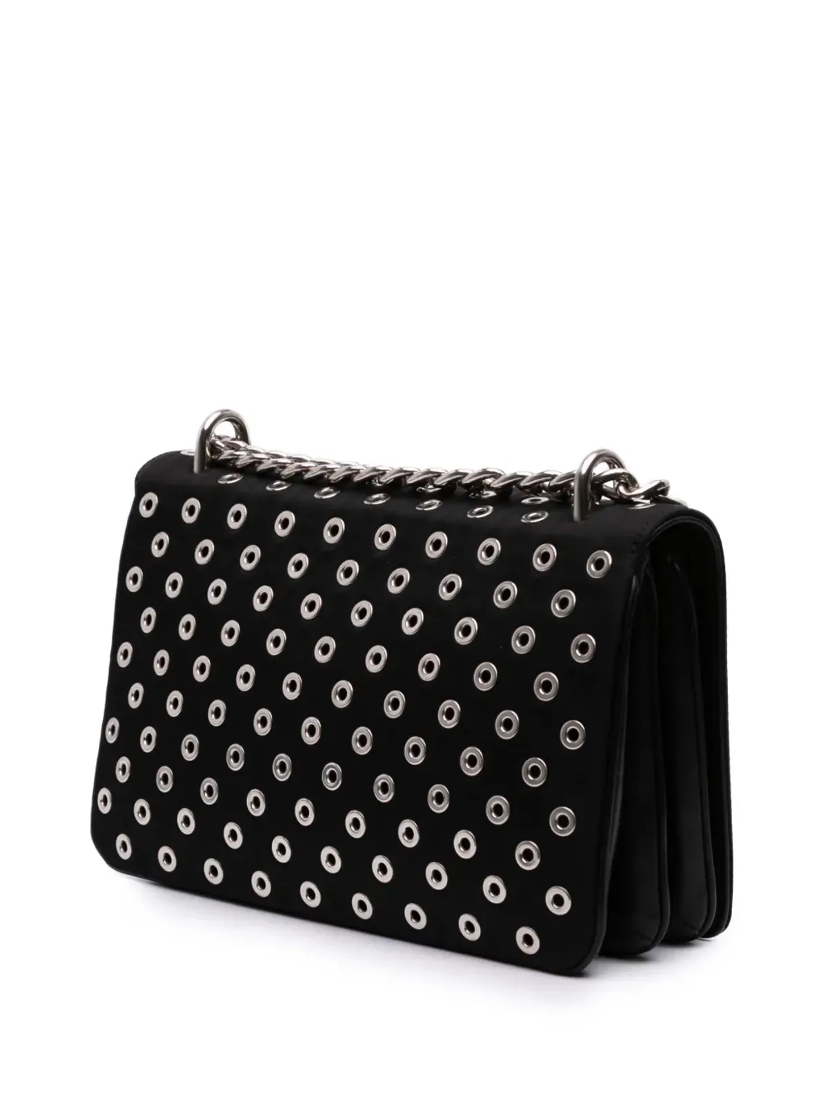 Prada Vintage テッシュト・グロメット・クロスボディバッグ - 画像3