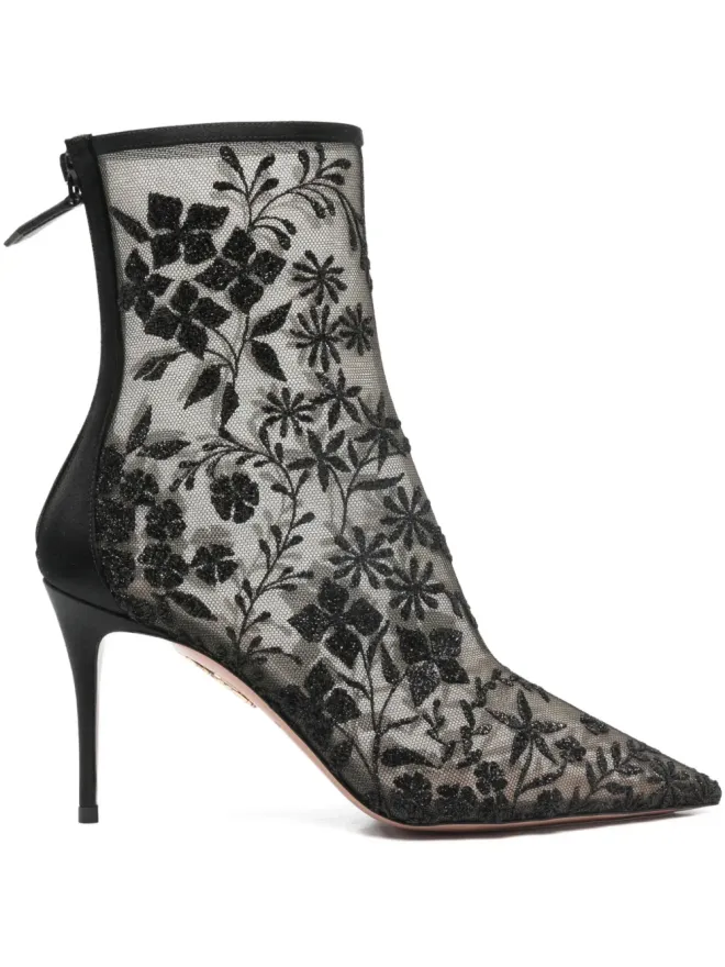 Aquazzura Aquazzura モン・アムール アンクルブーツの商品画像