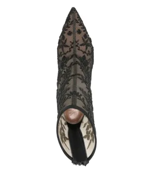 Aquazzura モン・アムール アンクルブーツ - サムネイル4