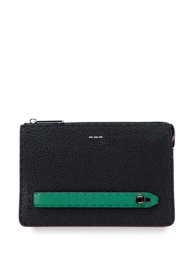 Fendi Pre-Owned Fendi Pre-Owned レザー セラーリア クラッチバッグの商品画像
