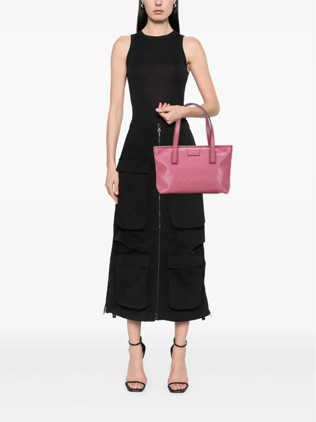Gucci Pre-Owned Small GG Imprime Joy トートバッグ - 画像2