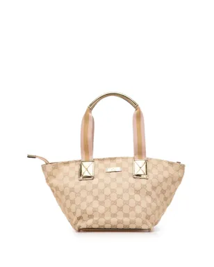 Gucci Pre-Owned GGキャンバス ウェブ ハンドバッグ - サムネイル1