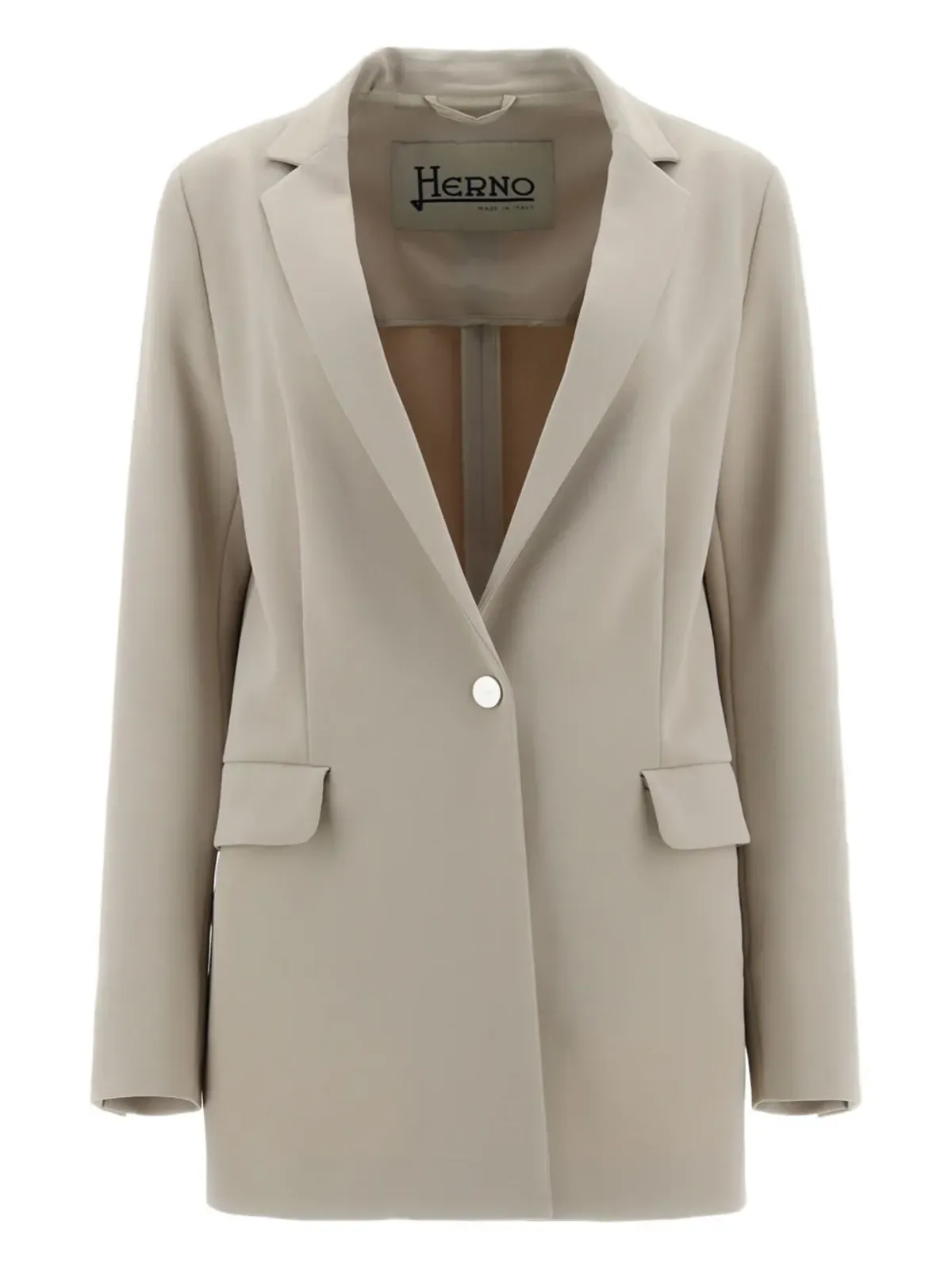 Herno ポケット付きシングルブレストジャケット - 画像1
