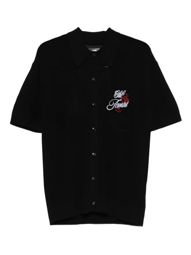 AMIRI AMIRI エンブロイダードニットトップの商品画像