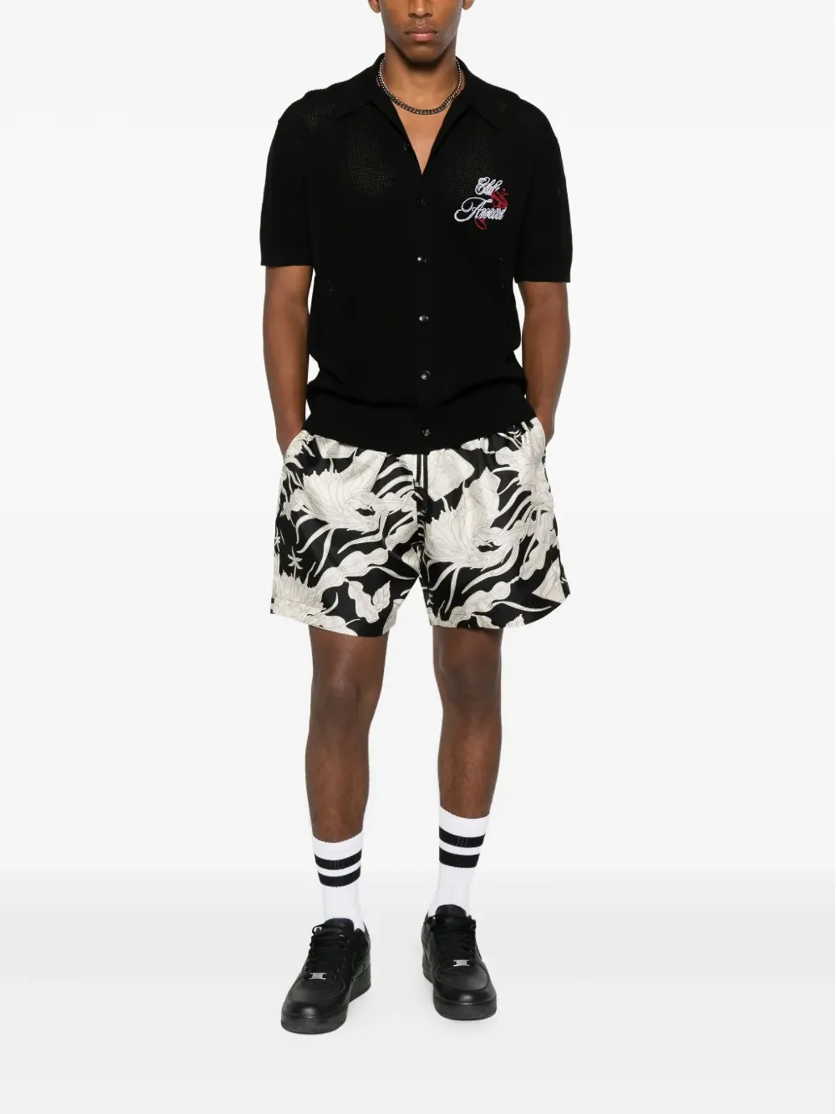 AMIRI エンブロイダードニットトップ - 画像2
