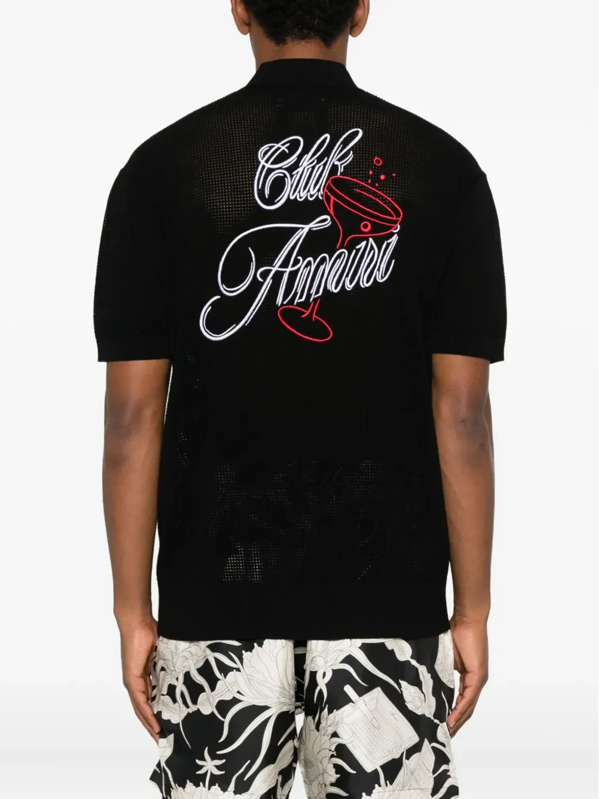 AMIRI エンブロイダードニットトップ - 画像4