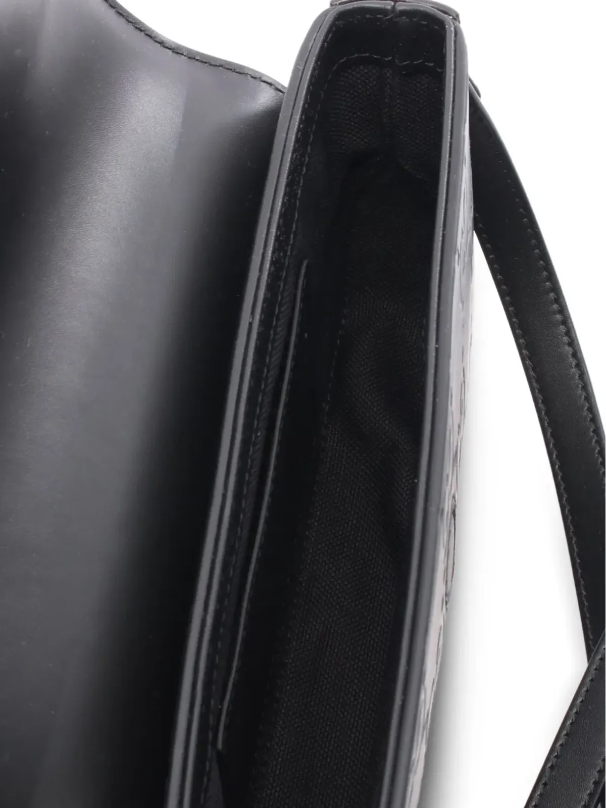 Gucci Pre-Owned 2020s ミニGGエンボス ショルダーバッグ - ブラック - 画像3