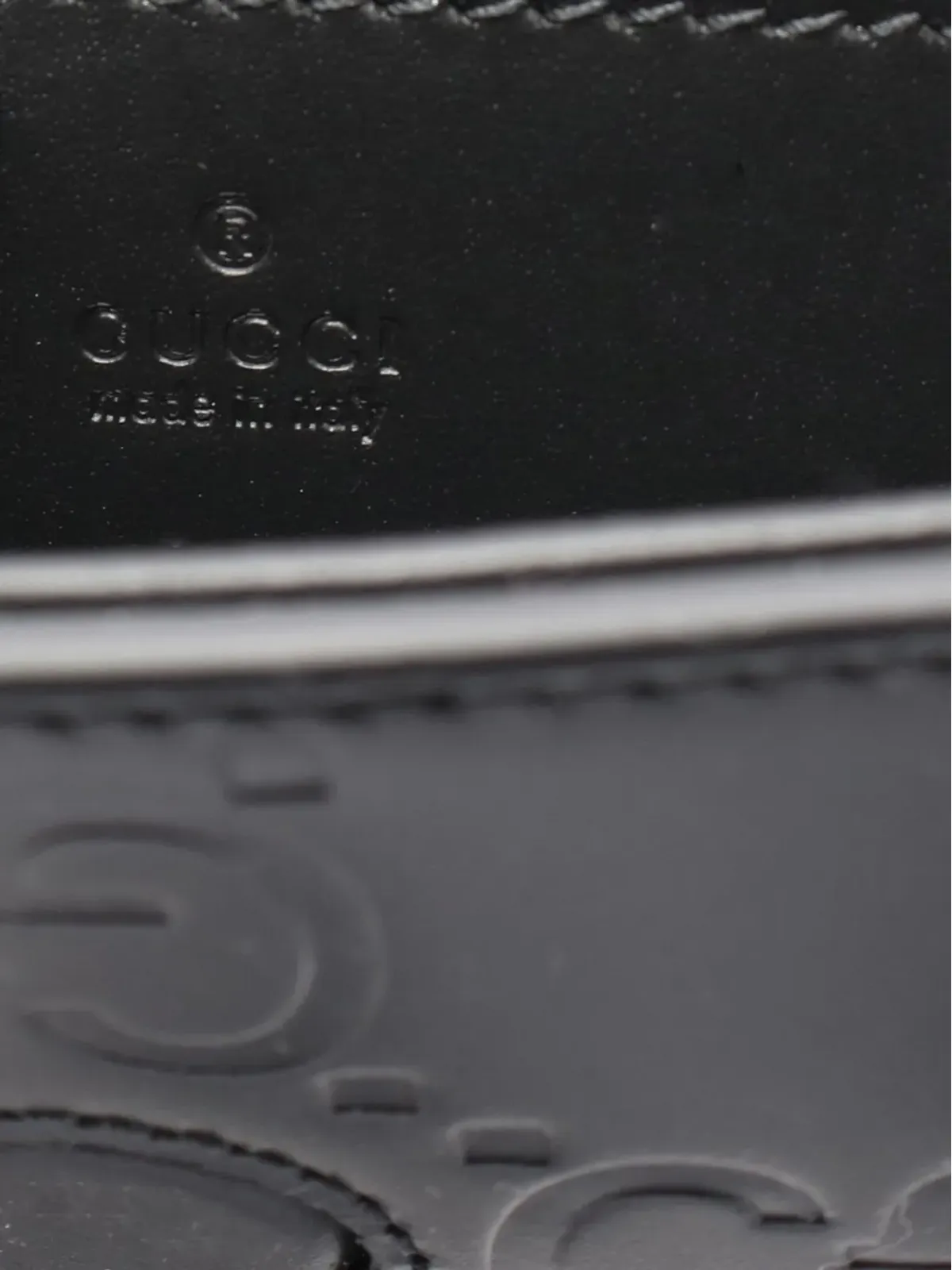 Gucci Pre-Owned 2020s ミニGGエンボス ショルダーバッグ - ブラック - 画像4