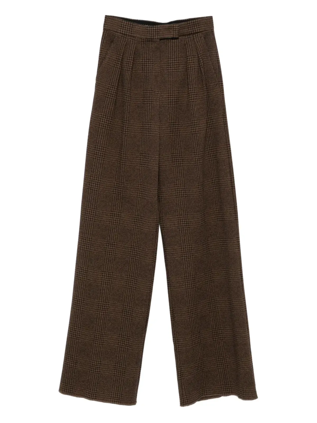Max Mara プリーツチェックパンツ - 画像1