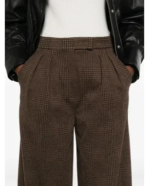 Max Mara プリーツチェックパンツ - サムネイル5