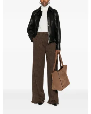 Max Mara プリーツチェックパンツ - サムネイル2