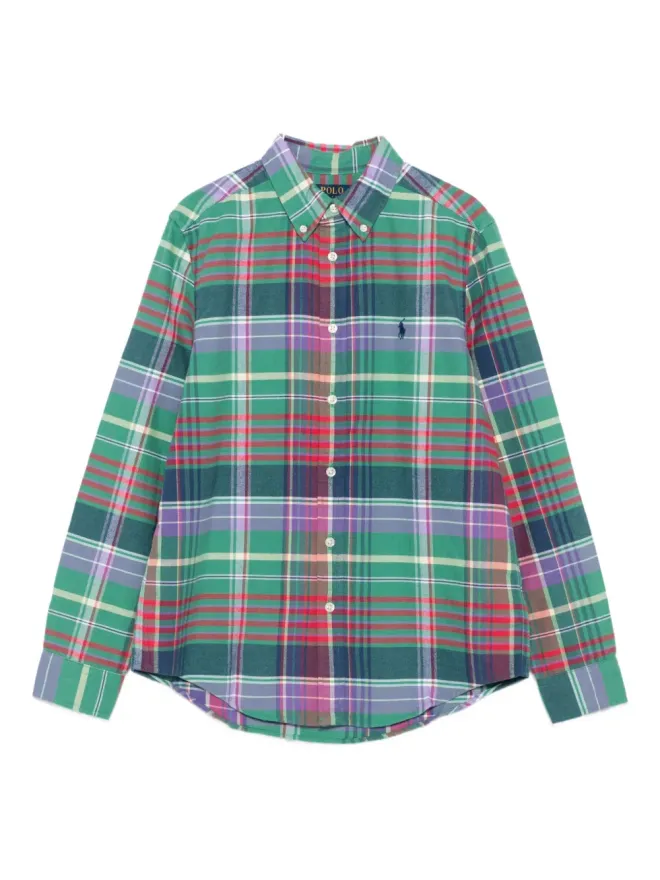 POLO RALPH LAUREN KIDS POLO RALPH LAUREN KIDS チェック柄シャツの商品画像