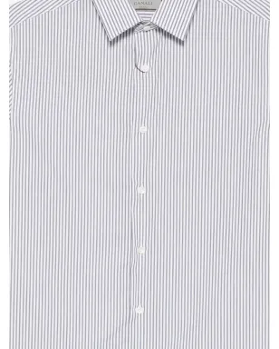 Canali ストライプ長袖シャツ - サムネイル3