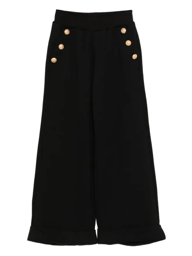 Balmain Kids Balmain Kids コットンパンツ - ブラックの商品画像