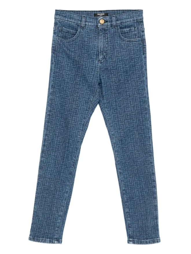 Balmain Kids Balmain Kids PB Labyrinthジーンズの商品画像