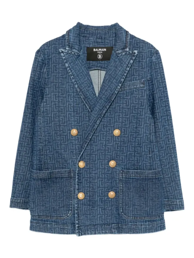 Balmain Kids Balmain Kids PB Labyrinth blazerの商品画像