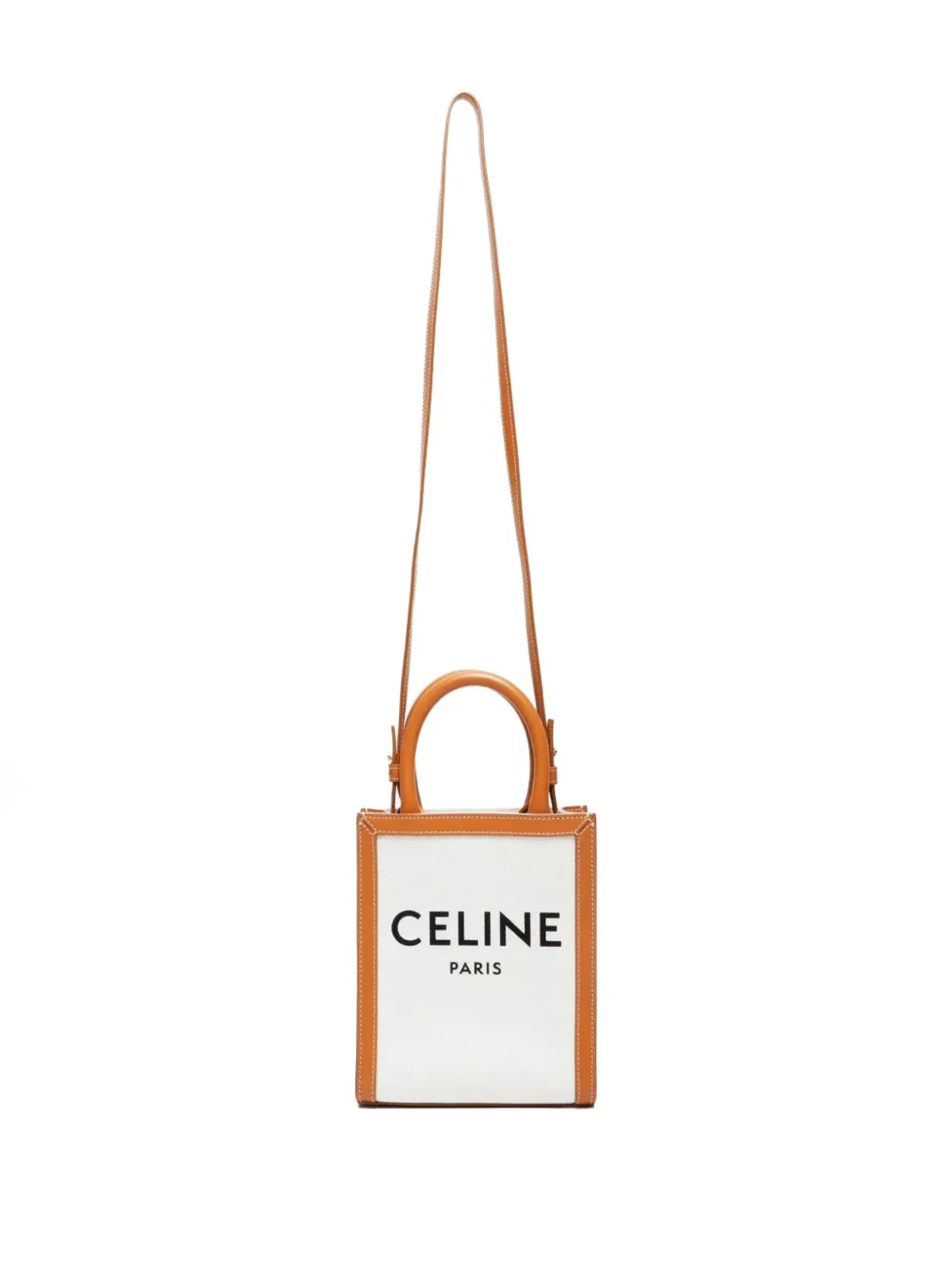 Celine Pre-Owned Vertical Cabas ショルダーバッグ ブラウン - 画像5