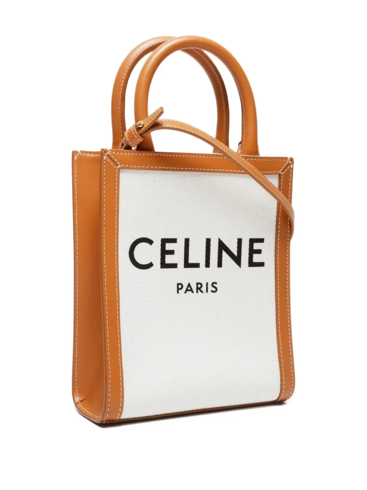Celine Pre-Owned Vertical Cabas ショルダーバッグ ブラウン - 画像3