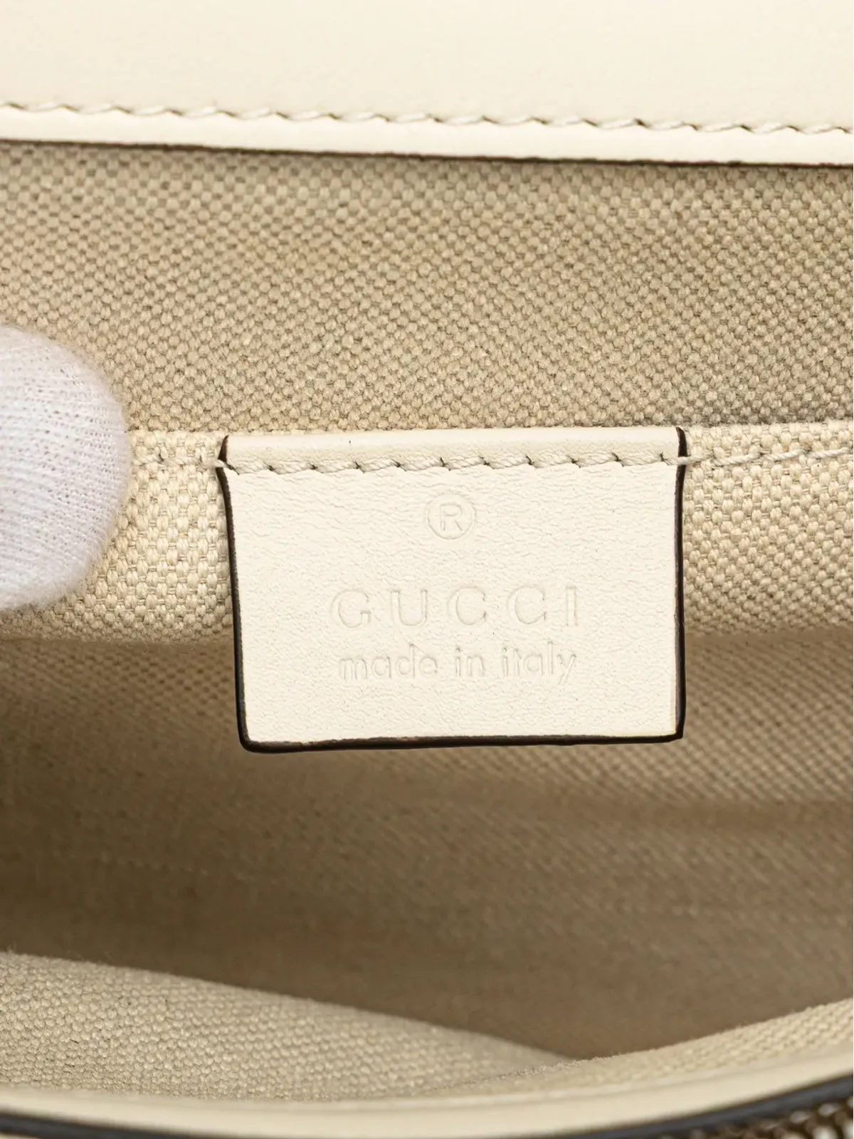 Gucci Pre-Owned レザー バンブー ディオニュソス ウェブ サッチェル - 画像5