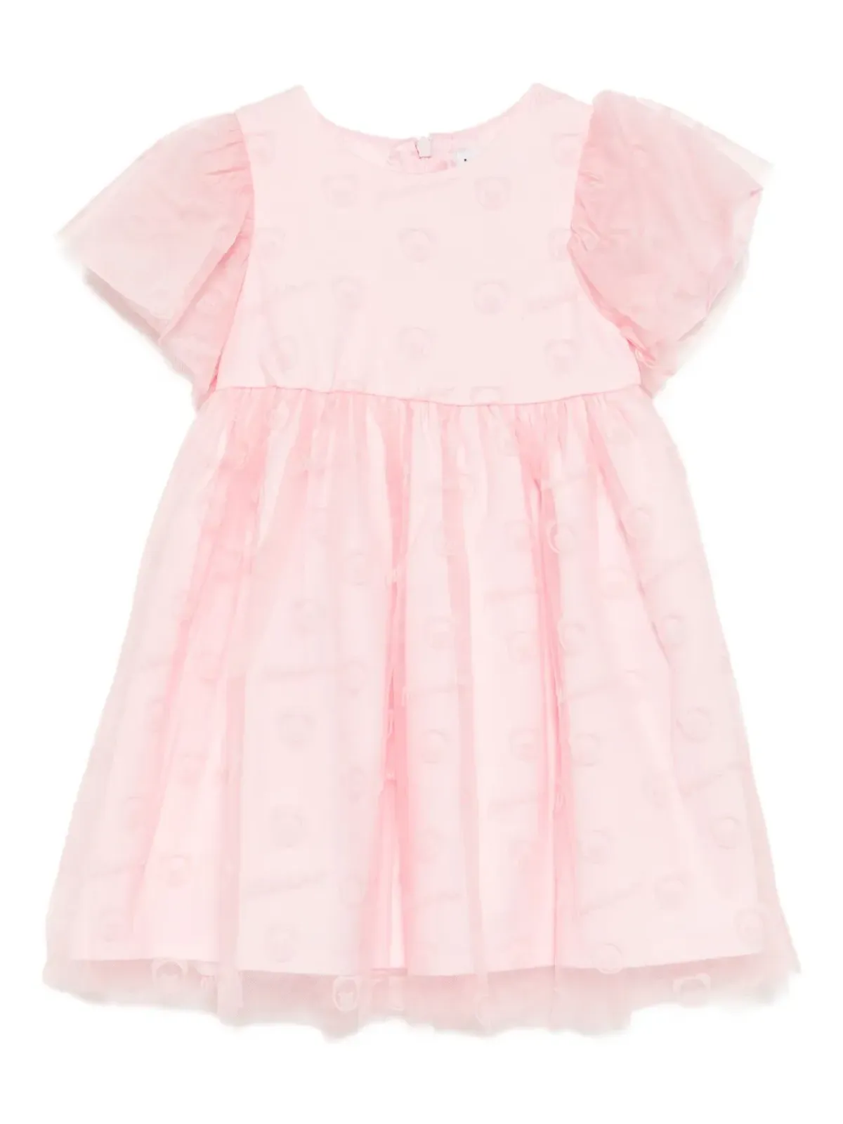 Moschino Kids ロゴドレス - 画像1