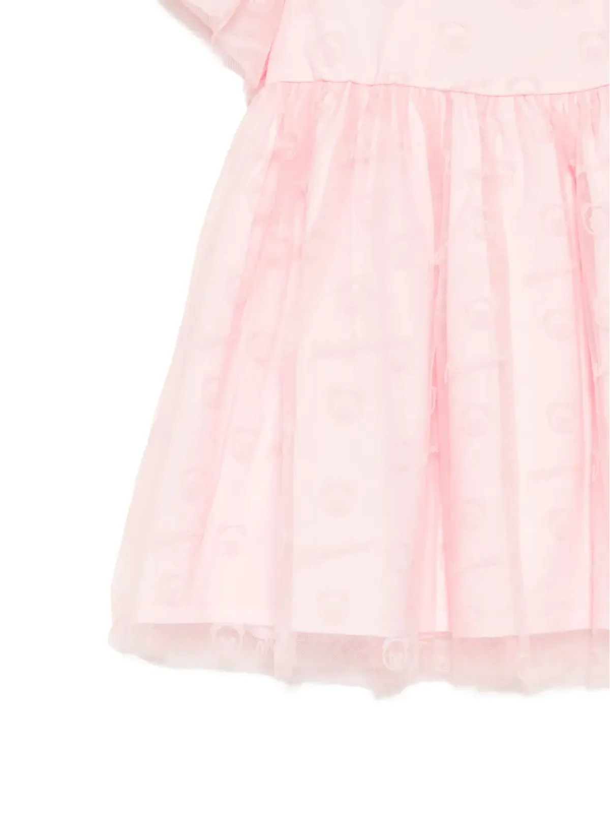 Moschino Kids ロゴドレス - 画像3