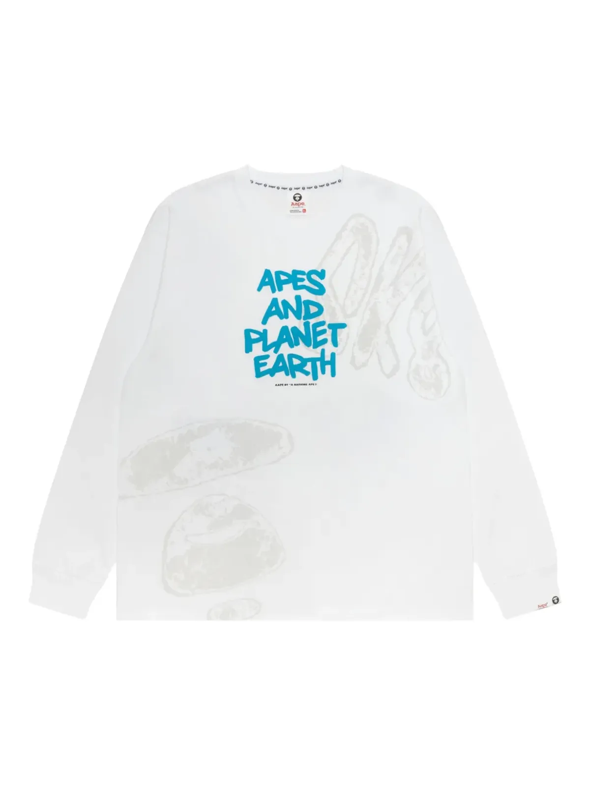 AAPE BY *A BATHING APE® ロングスリーブ Tシャツ - 画像1