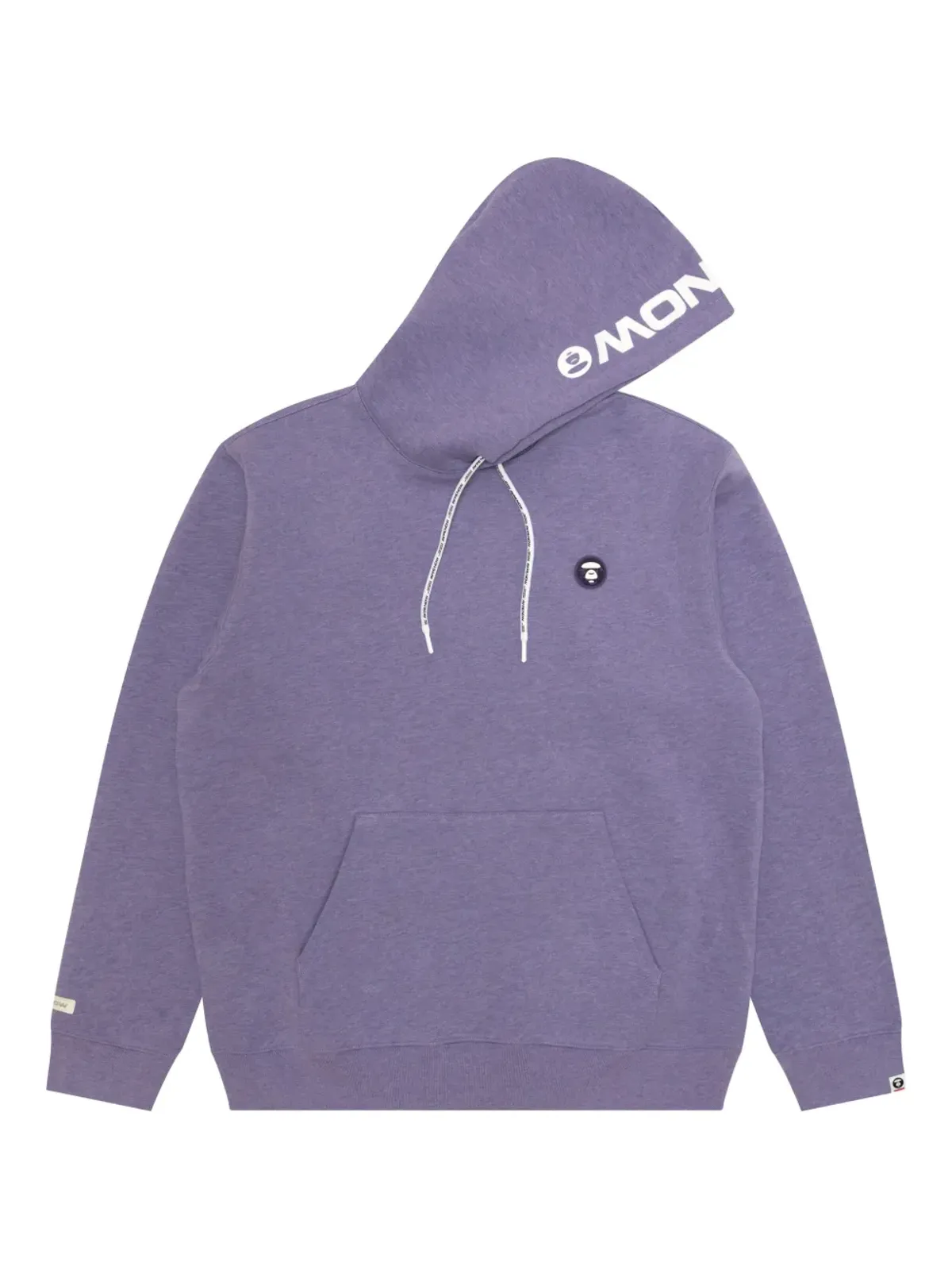 AAPE BY *A BATHING APE® ロゴディテール ロングスリーブ フーディ - 画像1