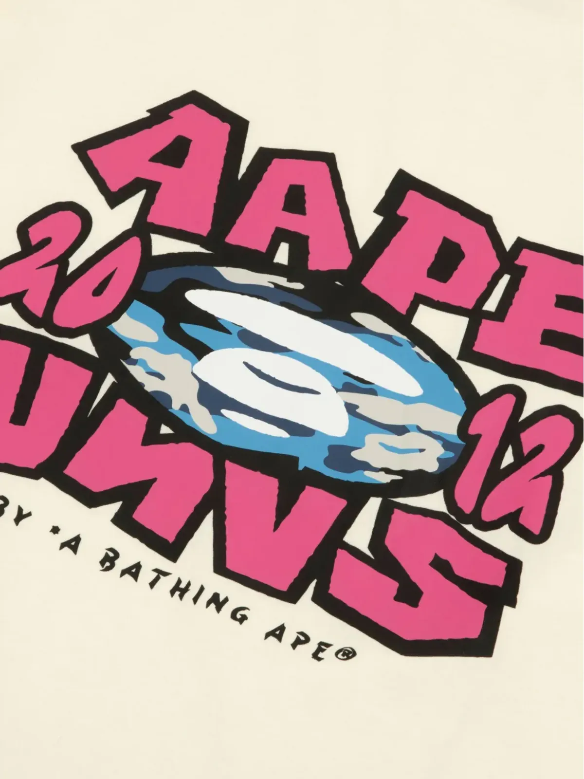 AAPE BY *A BATHING APE® グラフィックプリント長袖スウェット - 画像4