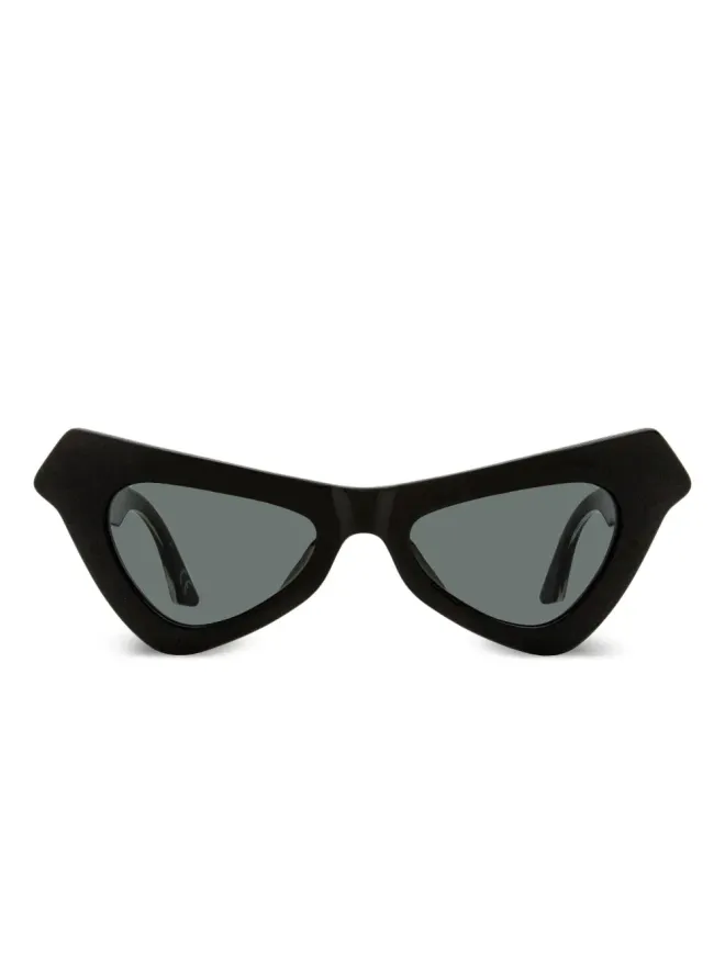 Marni Eyewear Marni Eyewear Fairy Pools 猫目フレームサングラス - ブラックの商品画像