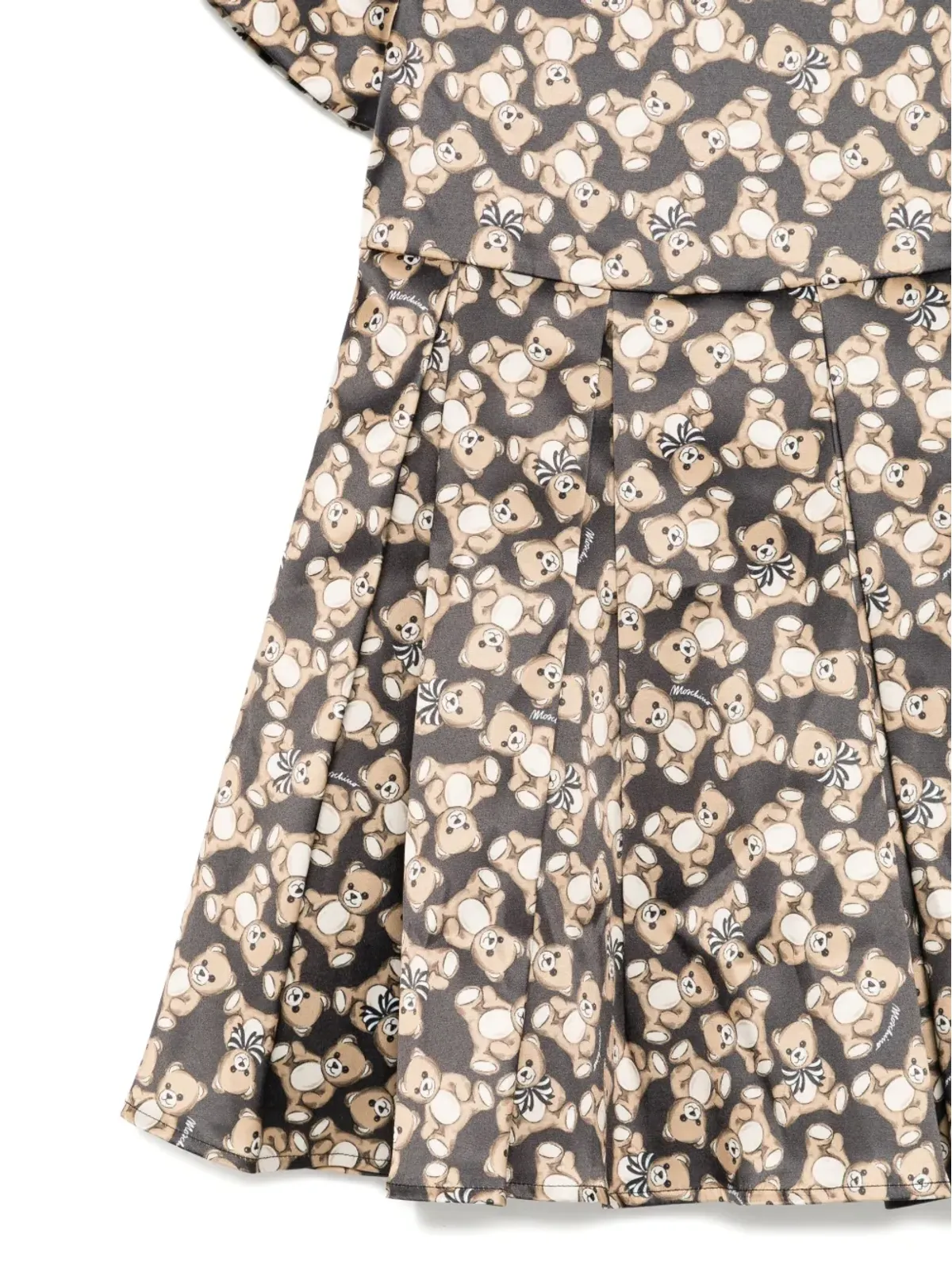 Moschino Kids 全面グラフィックプリントのワンピース - 画像3