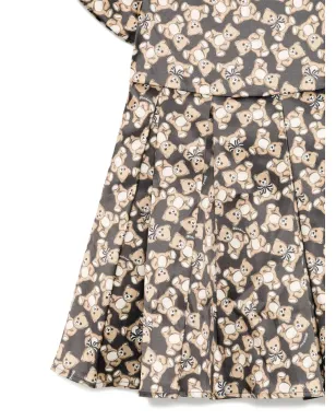 Moschino Kids 全面グラフィックプリントのワンピース - サムネイル3