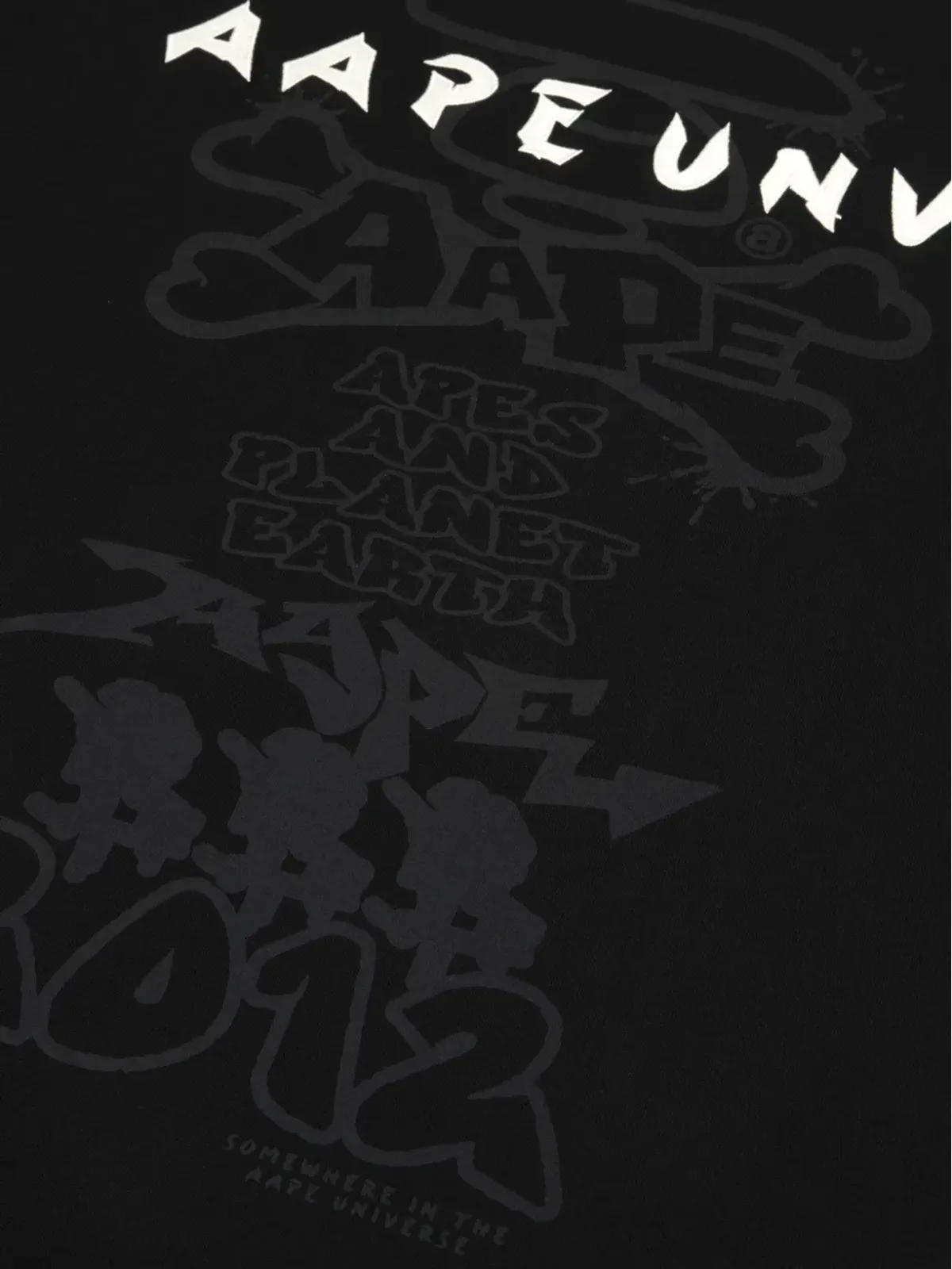 AAPE BY *A BATHING APE® ロゴディテール ロングスリーブ Tシャツ - 画像5