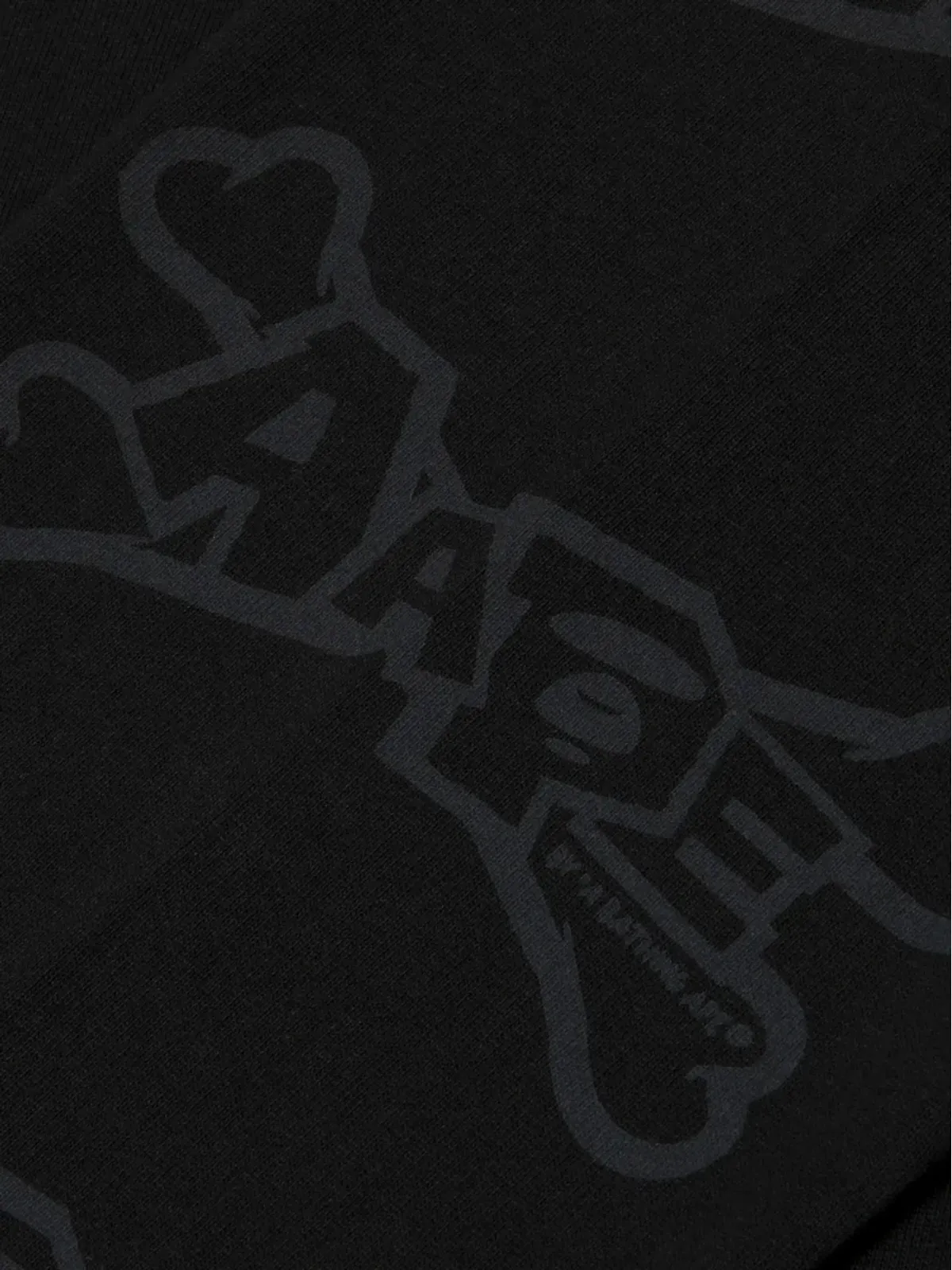 AAPE BY *A BATHING APE® ロゴディテール ロングスリーブ Tシャツ - 画像3