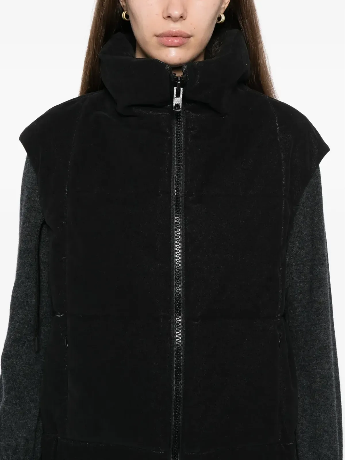Yohji Yamamoto ウエストコート ジップ付き - 画像5