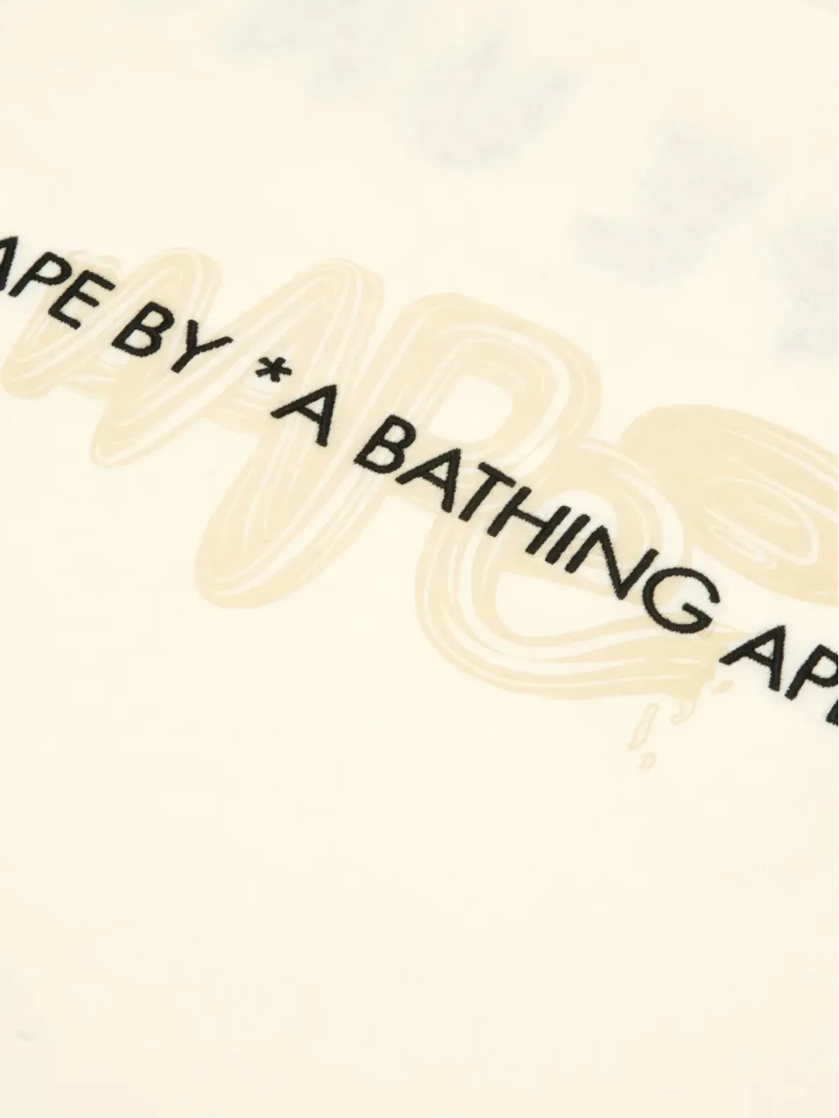 AAPE BY *A BATHING APE® グラフィックプリント長袖Tシャツ - 画像4