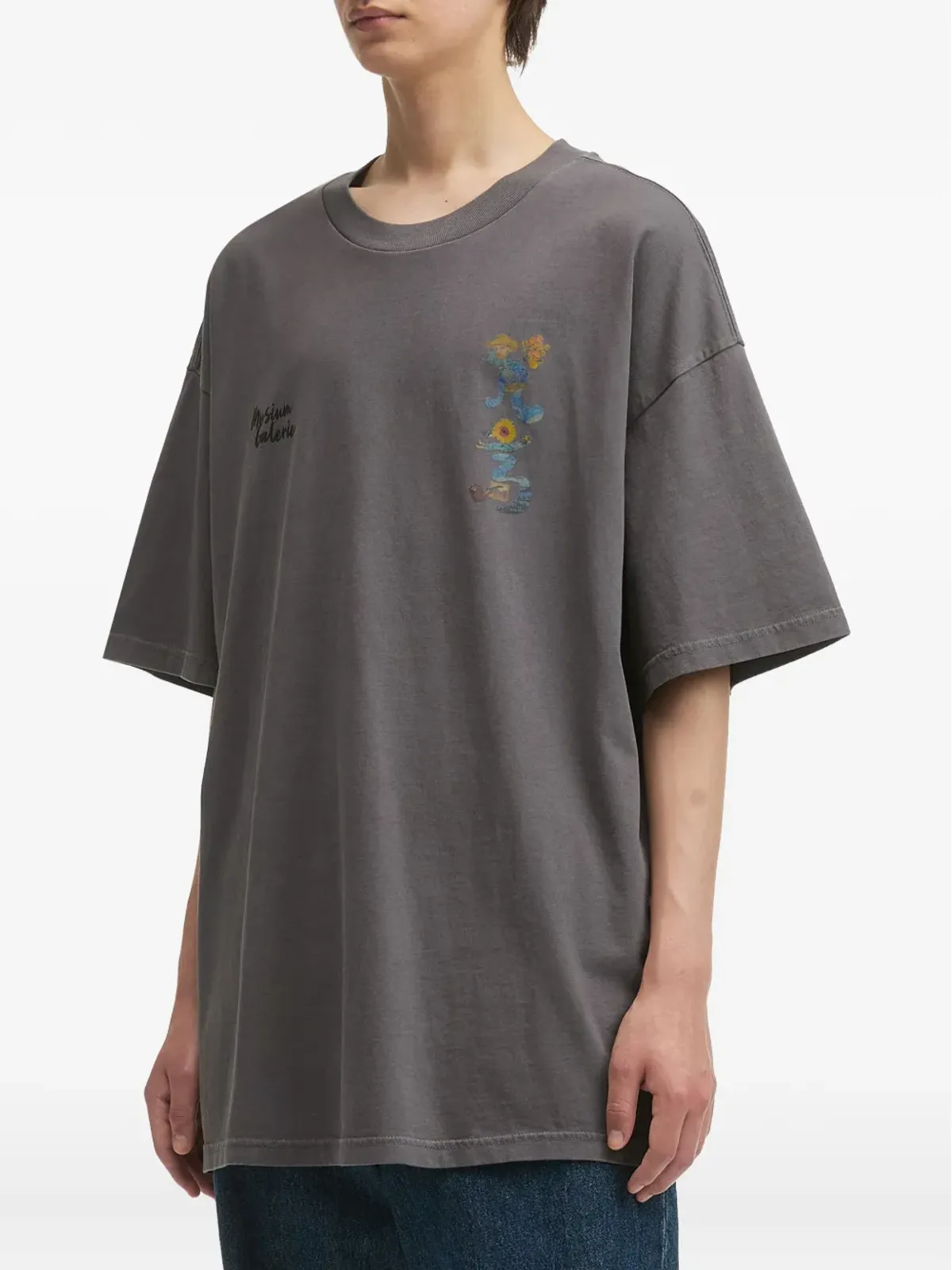 Musium Div. ビンセント・ヴァン・ゴッホ グラフィック Tシャツ - 画像2