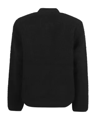 Carhartt WIP ジップアップ チェストポケット セーター - ブラック - サムネイル2