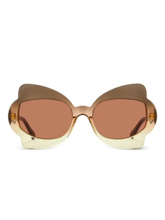 Marni Eyewear Marni Eyewear モニュメンタル・ゲート バタフライフレーム サングラスの商品画像