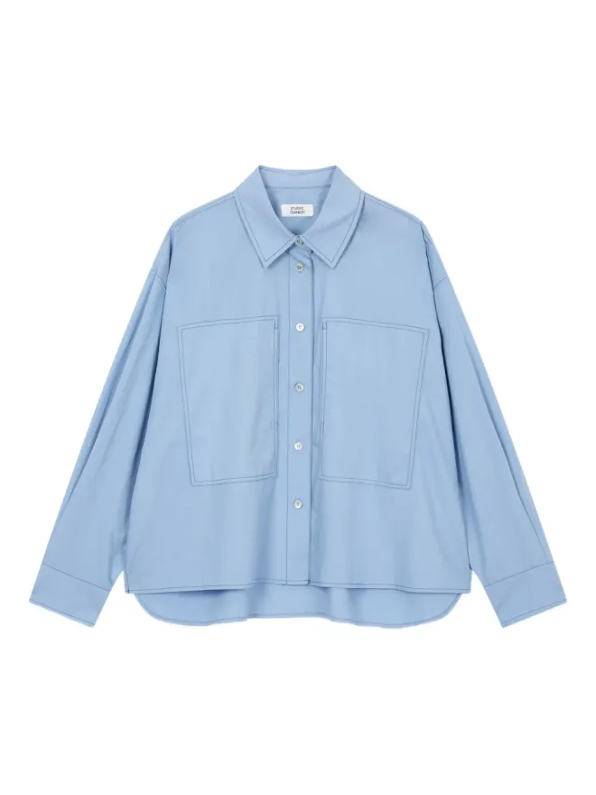 TOMBOY TOMBOY ステッチディテールシャツの商品画像