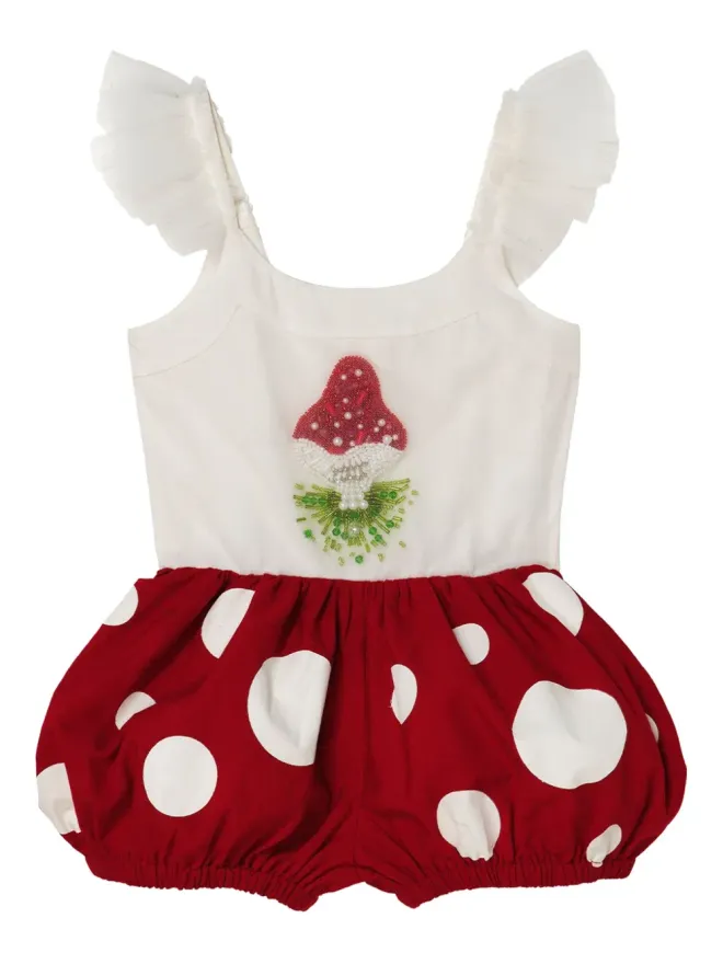 Tutu Du Monde Tutu Du Monde マッシュルーム・マジック ポルカドット ジャンプスーツの商品画像