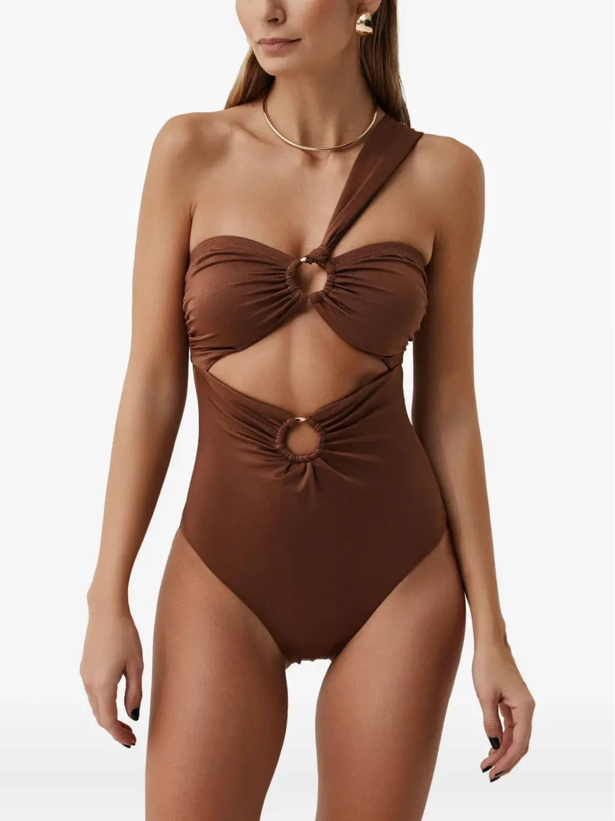 SOFIA ERHAN Gaiaカットアウト水着 - 画像2