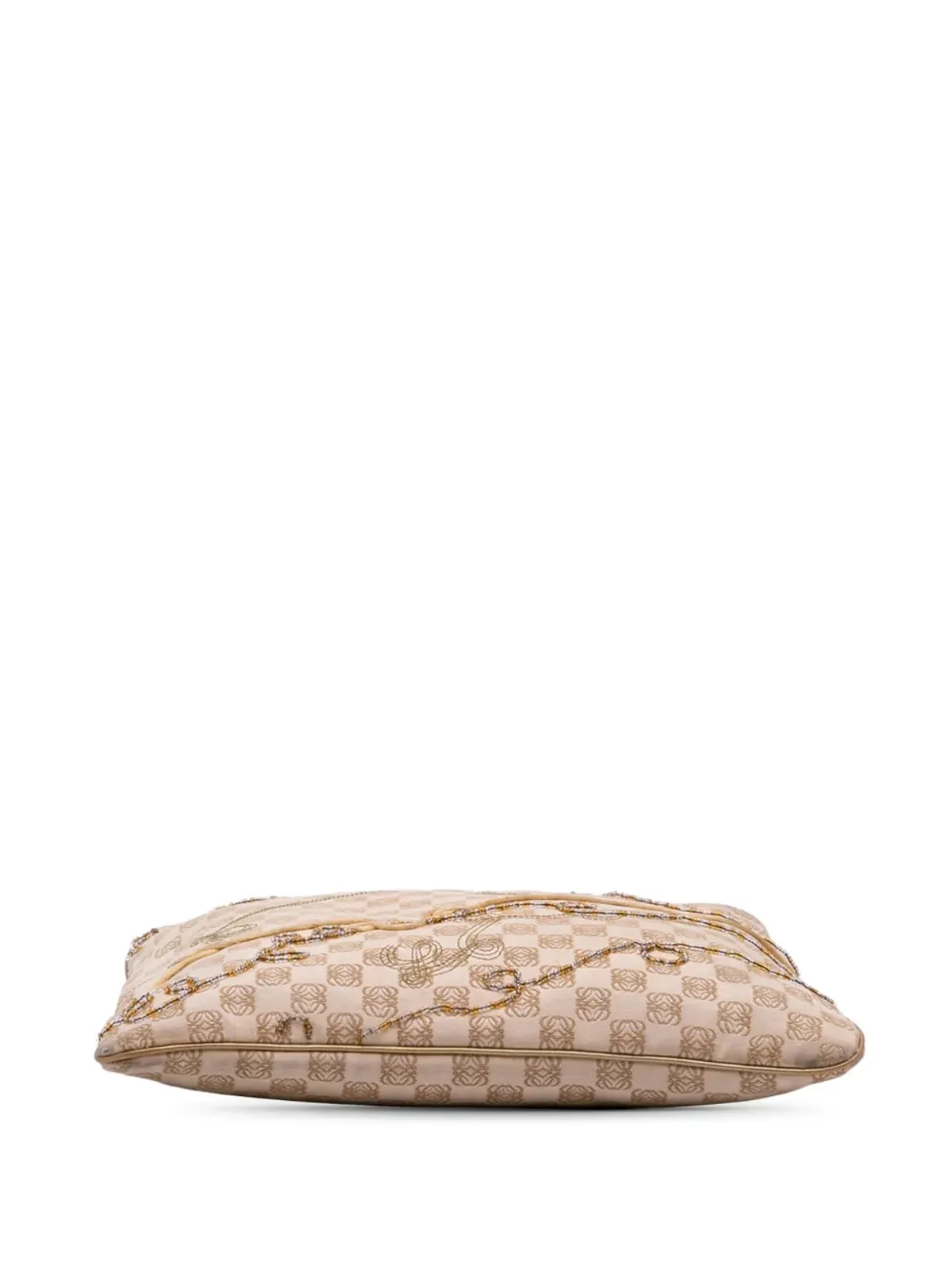 Loewe Vintage 2005 Anagram キャンバス エンブロイダード トートバッグ - 画像4