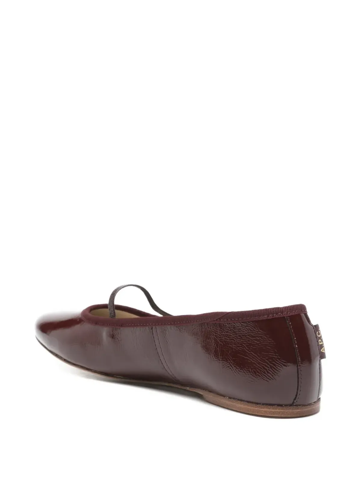 A.P.C. Swan ballet flats - Red - 画像3