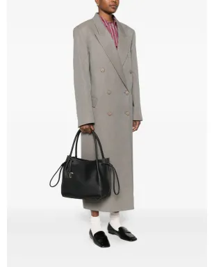 Tod's ブズ レザー トートバッグ - ブラック - サムネイル2